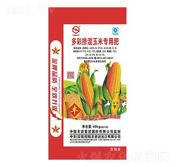 多彩摻混玉米專用肥28-6-6-中農