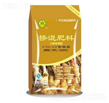 大姜專用摻混肥料15-10-25-眾德農業